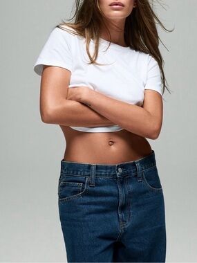 GAP x The Hailey Jean Extra Baggy - medium indigo